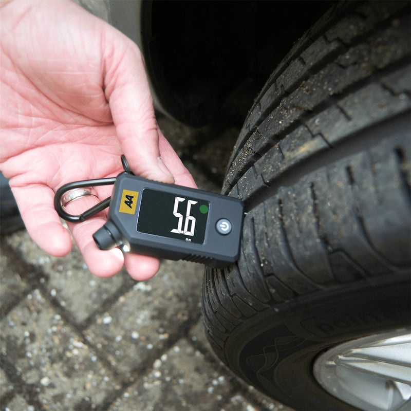 AA 3-in-1 Digital Tyre Depth Gauge & LED Light - View 3