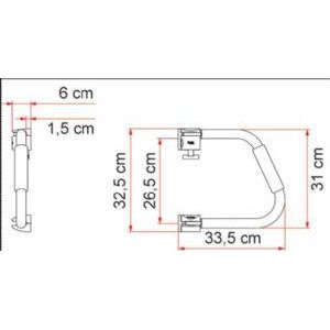 Fiamma Security 31 White 03513-01- Fiamma - UK Camping And Leisure