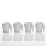 Soft White Stacking Mug (4) SW423 Flamefield - UK Camping And Leisure