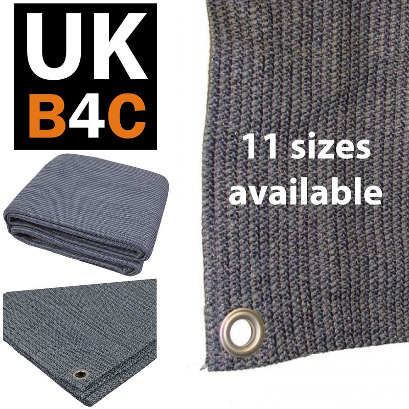 2.5 x 4.5 Breathable Caravan Awning Carpet Weaveatex Motorhome Tent Groundsheet Matting