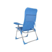 Crespo Beach Chair AL/206 Blue Crespo - UK Camping And Leisure