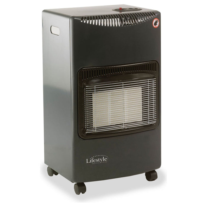 Large Gas Cabinet heater Grey 505-116 Quest - UK Camping And Leisure