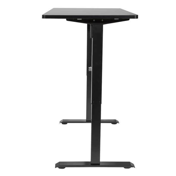 Dellonda Single Motor  Adjustable-Height Electric Sit/Stand Desk - Black Desktop Dellonda - UK Camping And Leisure