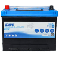Exide ER350 12V FLA Battery 80Ah High Performance Battery for Demanding Appl