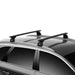 Thule WingBar Evo Roof Bars Black fits Vauxhall Insignia (Sport tourer) 2008-2017 Estate 5-dr with Flush Rails Thule - UK Camping And Leisure