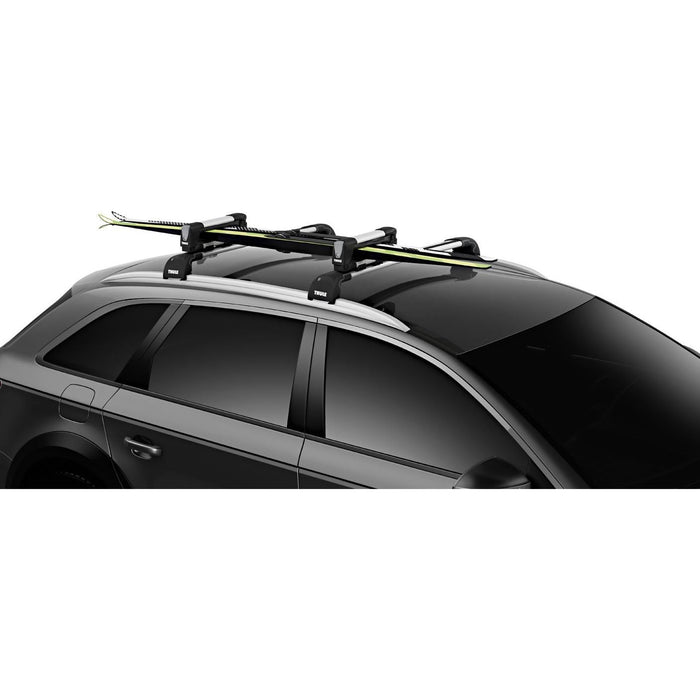Thule SnowPack S ski and snowboard rack aluminium Ski rack Thule - UK Camping And Leisure