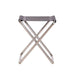 Crespo Stool/Footrest AL/301 Dark Grey Crespo - UK Camping And Leisure