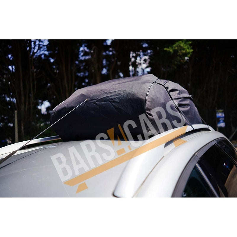 458 Litre Large Car Cargo Travel Rain Proof Roof Top Bag Storage Carrier Box Streetwize - UK Camping And Leisure