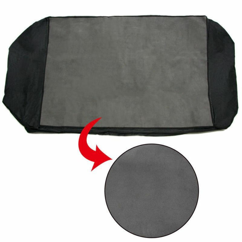458 Litre Large Car Cargo Travel Rain Proof Roof Top Bag Storage Carrier Box Streetwize - UK Camping And Leisure