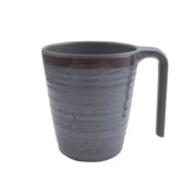 Bo-Camp Mug Halo L Melamine 4 Pieces Grey Bo-Camp - UK Camping And Leisure