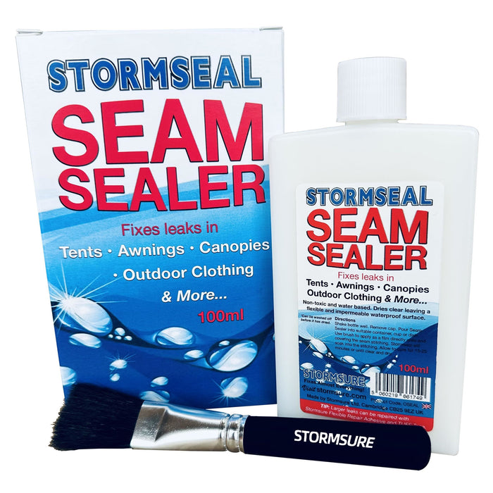 Stormsure Seam Sealer 100ml (liquid) OSeal Stormsure - UK Camping And Leisure