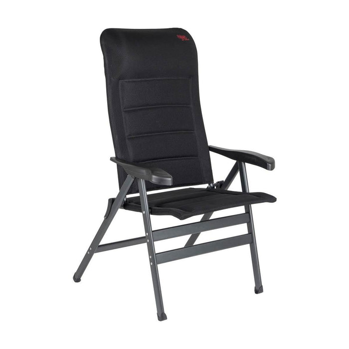 Crespo Chair XL AP/238 Air Deluxe Black Crespo - UK Camping And Leisure