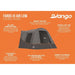 Vango Faros III Air Low Drive Away Awning Low Cloud Grey Vango - UK Camping And Leisure