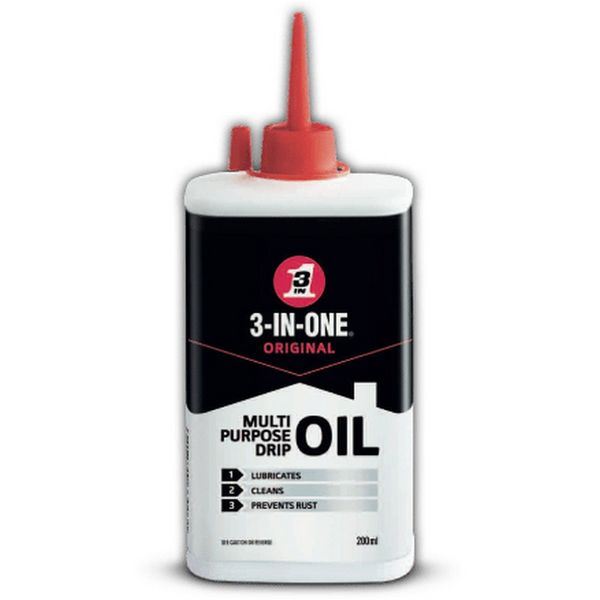 3 In One Oil Tin 100ml Multi Purpose Lubricating Oil for Household & Industria