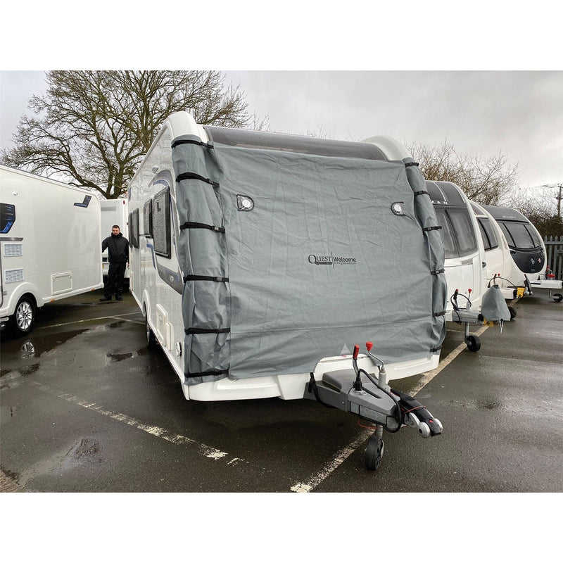 Quest Home is Where You Tow It Breathable Caravan Towing Cover Pro Quest - UK Camping And Leisure
