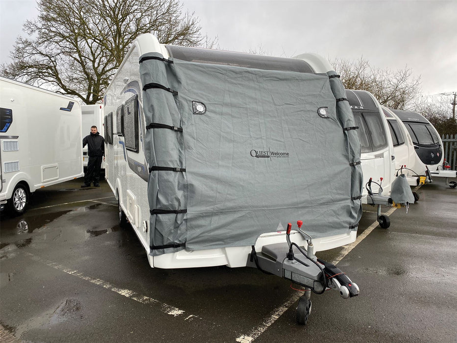 Quest Home is Where You Tow It Breathable Caravan Towing Cover Pro Quest - UK Camping And Leisure