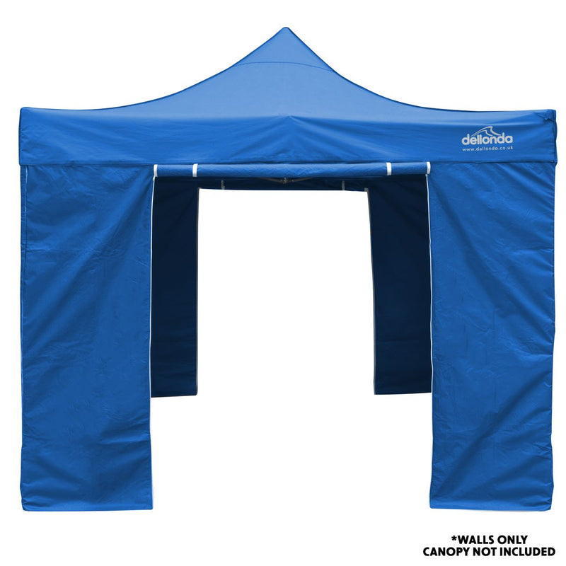 Dellonda Side Walls/Doors/Windows for Gazebo/Marquee Fits 2 x 2m Models - Blue Dellonda - UK Camping And Leisure