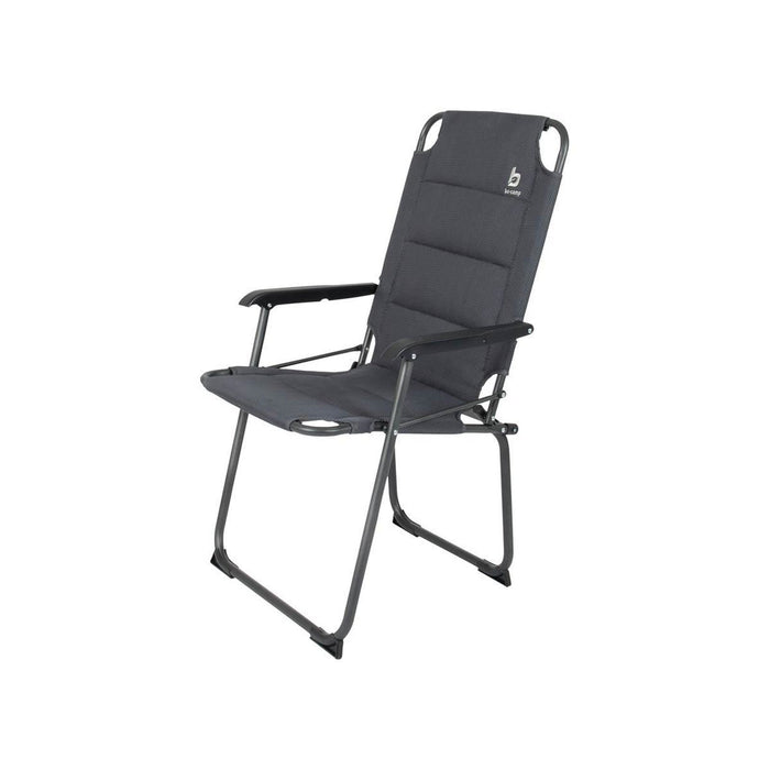 Bo-Camp Chair Copa Rio Air xl Padded Aluminium Grey Bo-Camp - UK Camping And Leisure