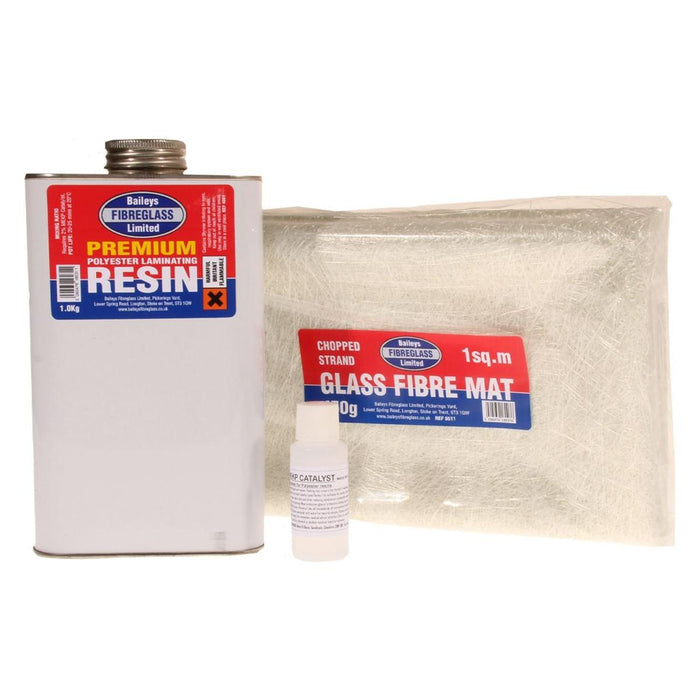 Baileys Fibreglass Premium Repair Kit 1Sq Metre for Long Lasting Repairs Baileys - UK Camping And Leisure