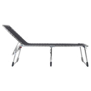 Crespo Lounger XL AL/364 Dark Grey Crespo - UK Camping And Leisure