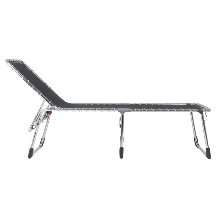 Crespo Lounger XL AL/364 Dark Grey Crespo - UK Camping And Leisure