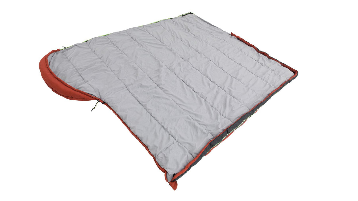 Outwell Campion Lux Burnt Orange Orange Single Sleeping Bag Outwell - UK Camping And Leisure