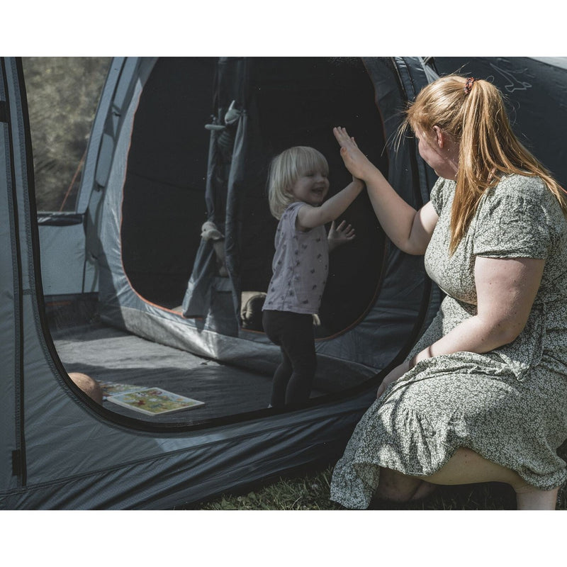 Easy Camp Sola 6 Pole Tent Blue 6 Person Easy Camp - UK Camping And Leisure