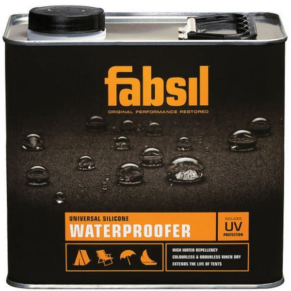 Waterproof Your Gear for Longer with Fabsil Tin UV 5 0L Silicone Waterproofer
