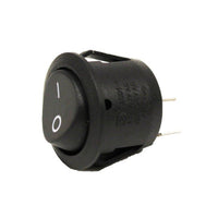 Rocker Switch Black - 24Mm Ø