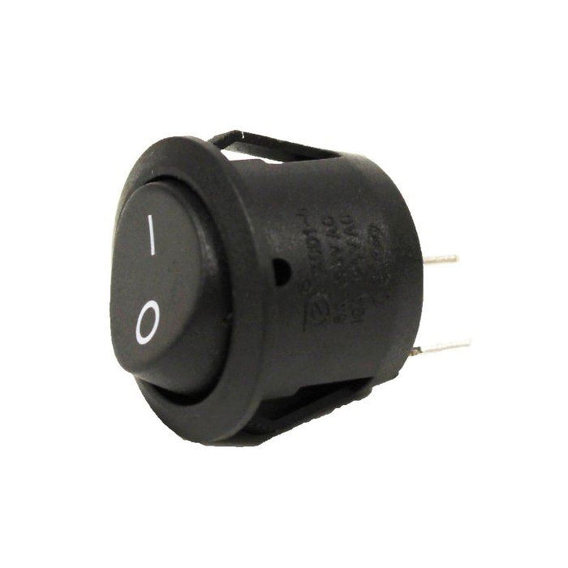 Rocker Switch Black - 24Mm Ø | UK Camping and Leisure