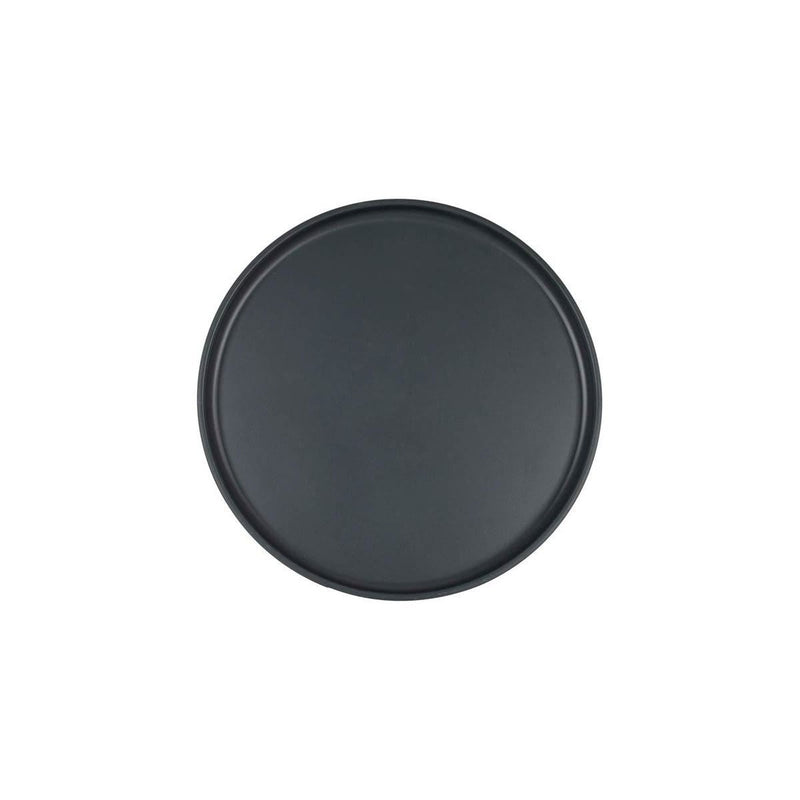 Bo-Camp Industrial Collection Breakfast Plate 4 Pieces Anthracite Bo-Camp - UK Camping And Leisure