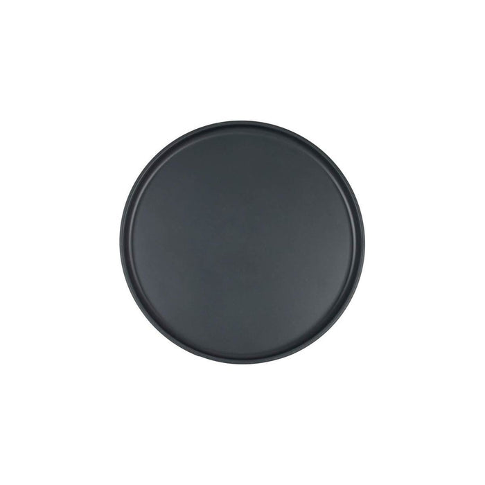 Bo-Camp Industrial Collection Breakfast Plate 4 Pieces Anthracite Bo-Camp - UK Camping And Leisure