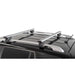 Menabo Jackson Silver Raised Rail Roof Bars (90kg Max.) Menabo - UK Camping And Leisure