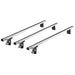 Summit Commercial 3 x Aluminium Fixed Point Roof Bars Rack 1.5m SULC-004 Summit - UK Camping And Leisure