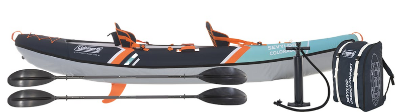 Sevylor Colorado Inflatable Kayak 2 Person | beach