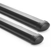 Summit SUP-087 Premium Multi Fit Roof Bars, Black Steel, Set of 2 Summit - UK Camping And Leisure