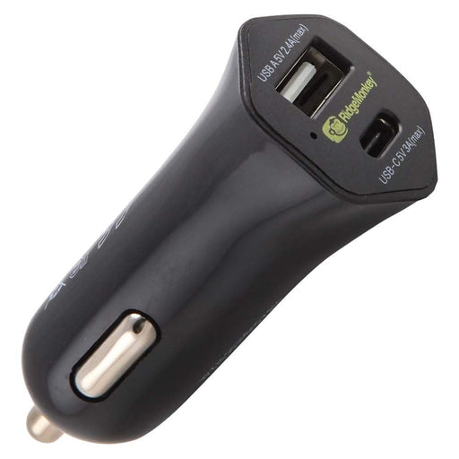 RidgeMonkey Vault 15w USB-C Car Charger RidgeMonkey - UK Camping And Leisure