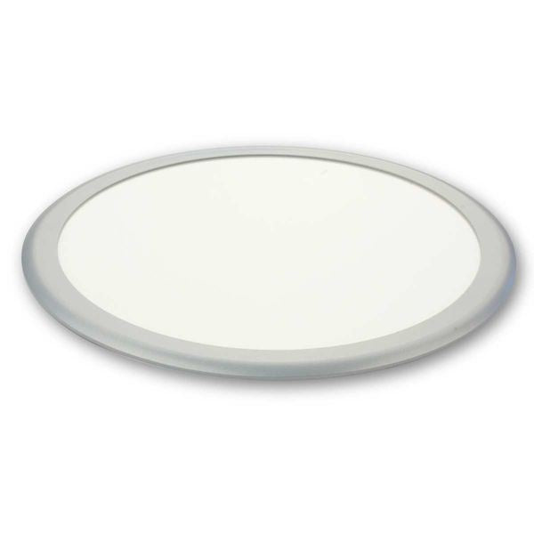 Dimatec Round Ceiling Light 4000K Boxed (Silver / 310mm)