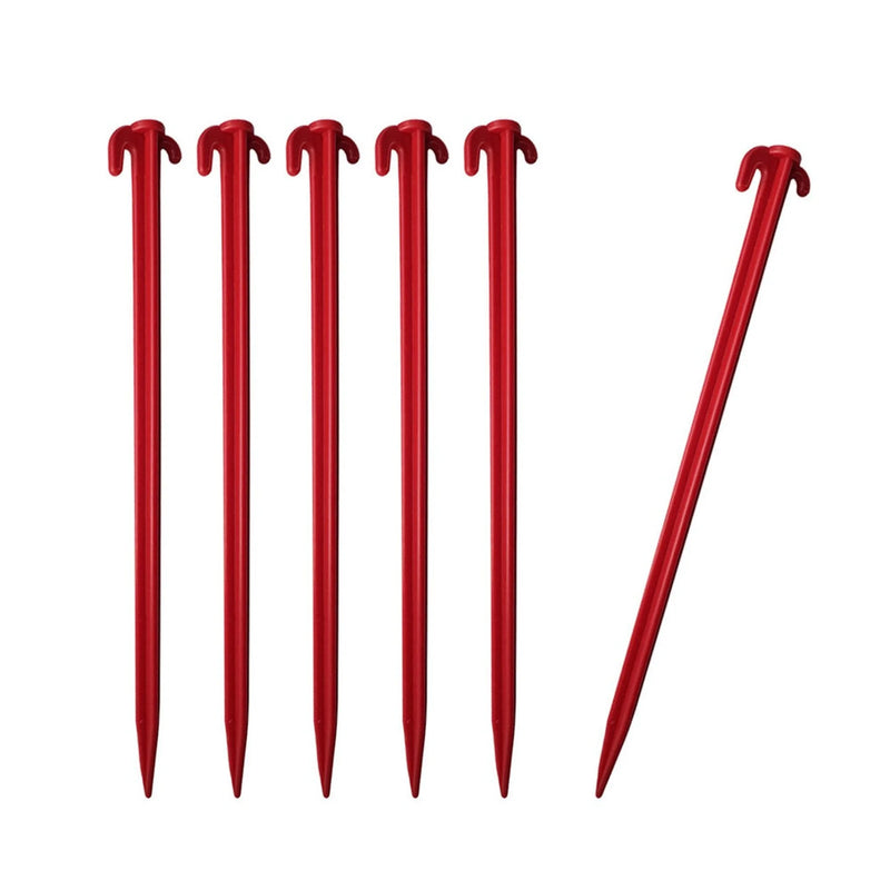 Olpro Plastic Tent Pegs Pack of 6 Extra Long 30cm