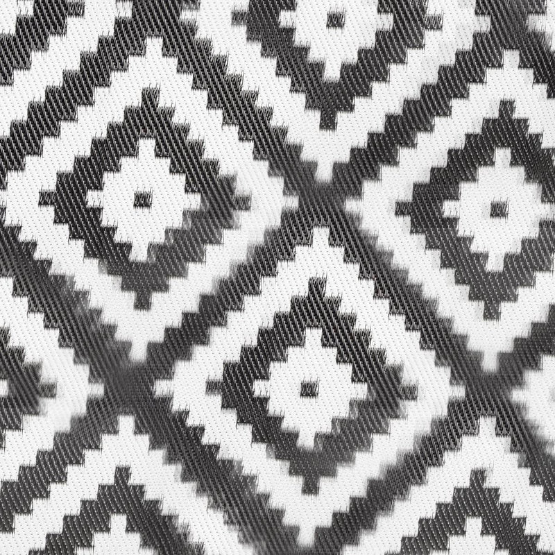 Bo-Camp Urban Collection Chill Mat Kingston Black/White Bo-Camp - UK Camping And Leisure