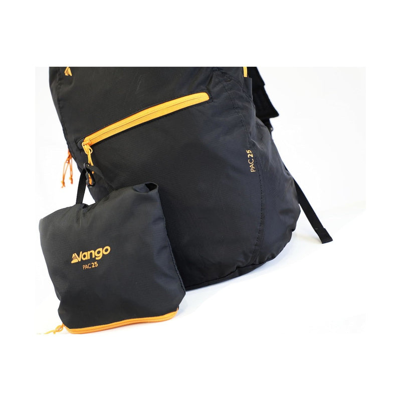 Vango Pac 25 Rucksack 25L Black Vango - UK Camping And Leisure