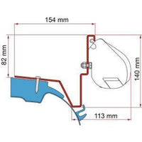Fiamma F35 Adapter Kit Mercedes Vito Jules Verne 98655Z034