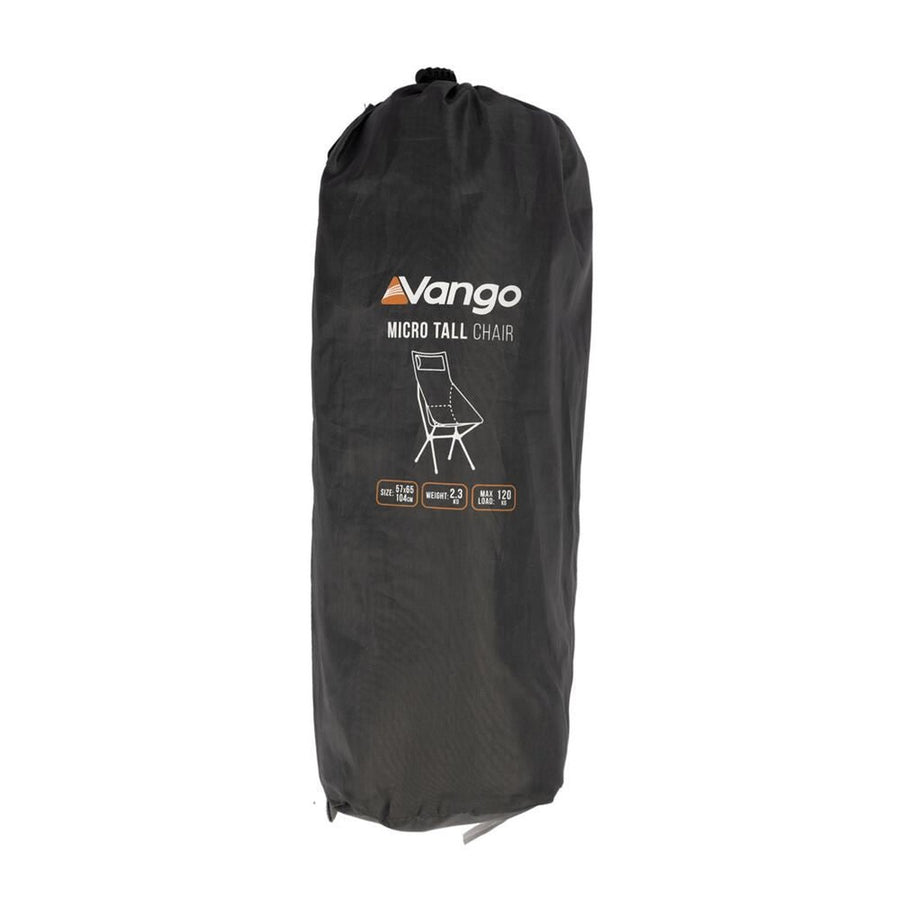 Vango Micro Tall Chair Tall Excalibur Vango - UK Camping And Leisure