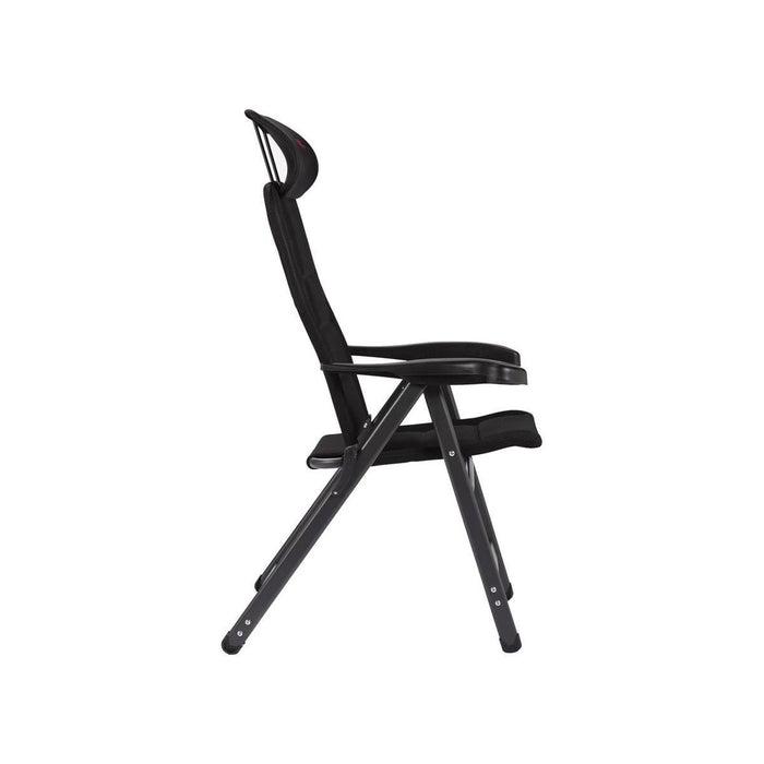 Crespo Chair AP/235 Air Deluxe Compact Black Crespo - UK Camping And Leisure