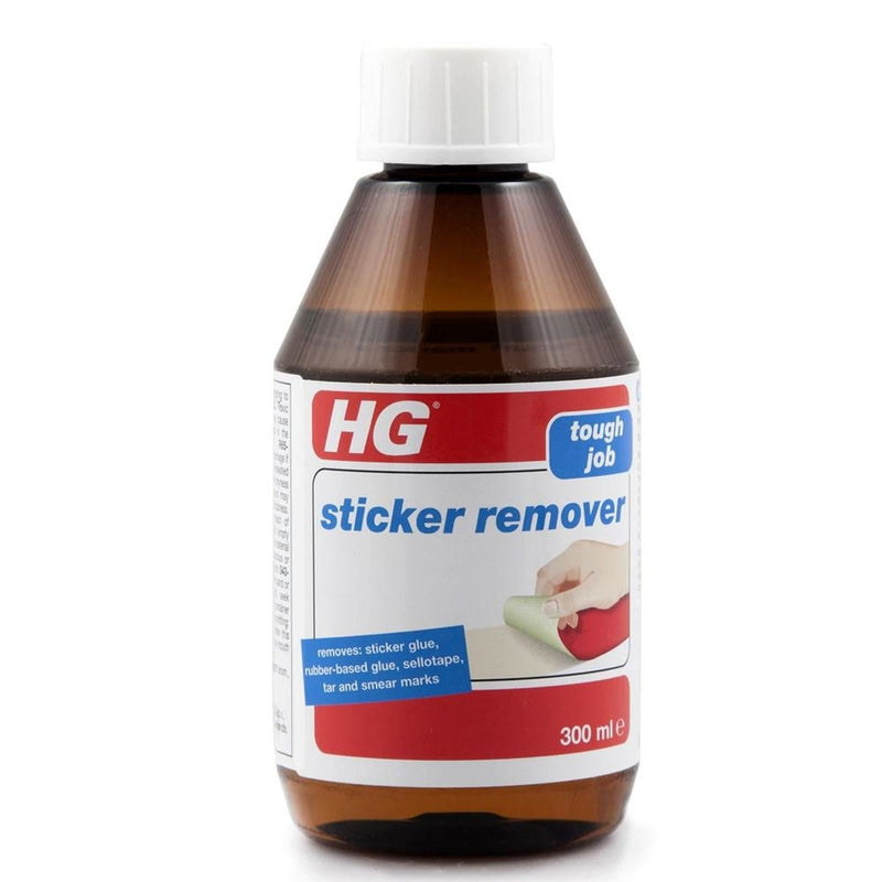 HG Sticker Remover - 300ml Bottle HG - UK Camping And Leisure