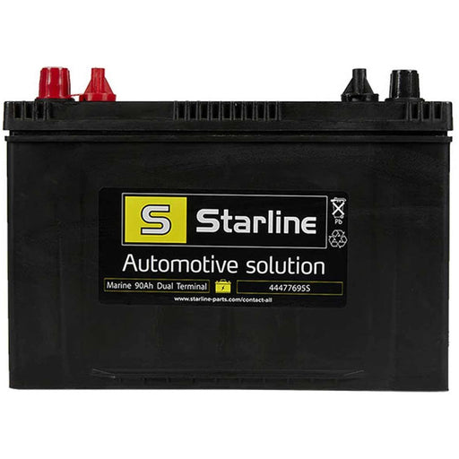 Starline Leisure Battery 90Ah Sealed Lead Acid (DC27MF) Long Lasting Power f Nova - UK Camping And Leisure