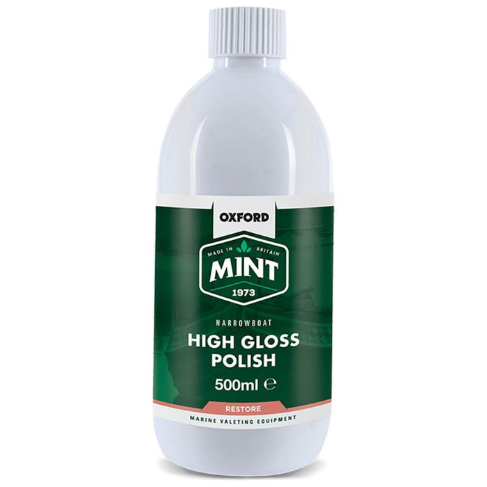 Oxford Mint Narrowboat High Gloss Polish (500ml) for a Shiny Finish Oxford - UK Camping And Leisure