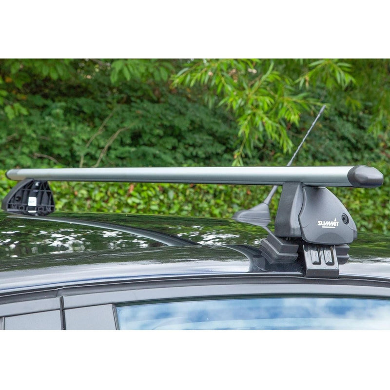 Summit SUP-A082 Premium Aluminium Multi-Fit Roof Bars, Lockable, Set of 2 Summit - UK Camping And Leisure