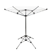 Leisurewize Caravan Camping 4 Arm Rotary Clothes Airer with Pegs - View 3