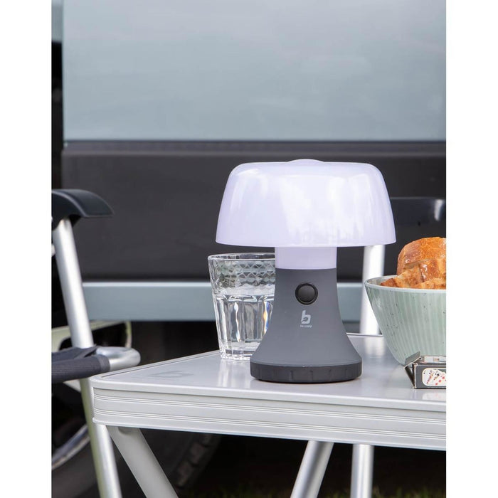 Bo-Camp Table Lamp with Cap Sirius High Power Led Grey Bo-Camp - UK Camping And Leisure